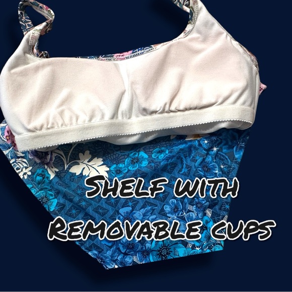 βοΈHPβοΈNWOT Johnny WAS Dawn Tank One Piece Swimsuit. Size XS π©± - Picture 10 of 12